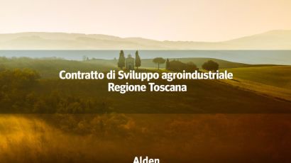 Accordo di sviluppo Agroindustriale Regione Toscana