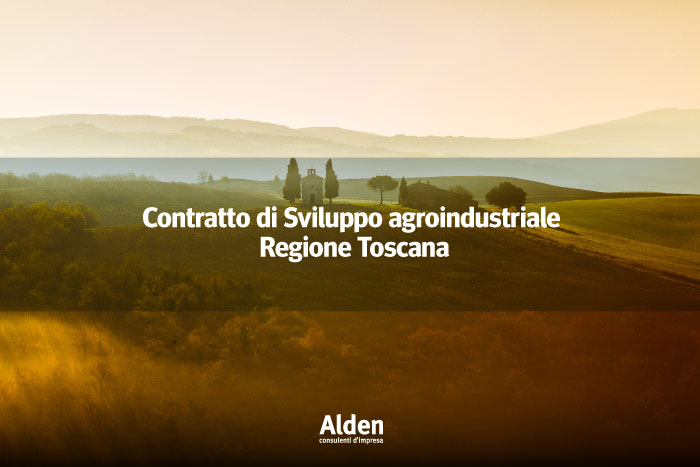 Accordo di sviluppo Agroindustriale Regione Toscana
