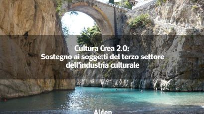 Cultura Crea 2.0: Sostegno ai soggetti del terzo settore dell'industria culturale